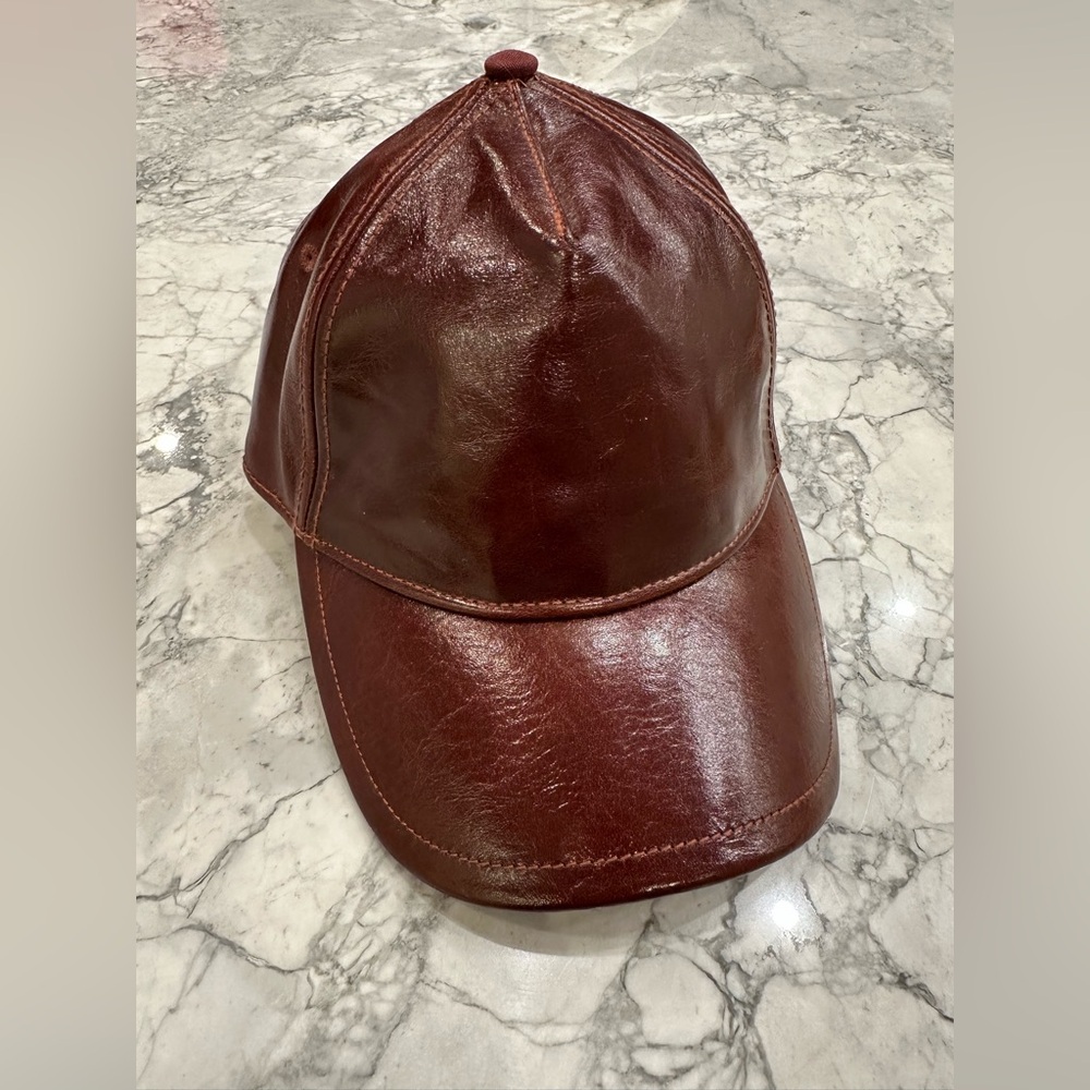 Rag & Bone Marilyn Baseball Cap, 100% cow leather, NWT